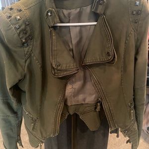 The Lookbook Store Army Green Jacket